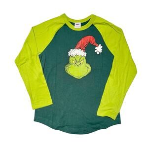 Hanna Andersson Grinch Raglan Tee Size 8